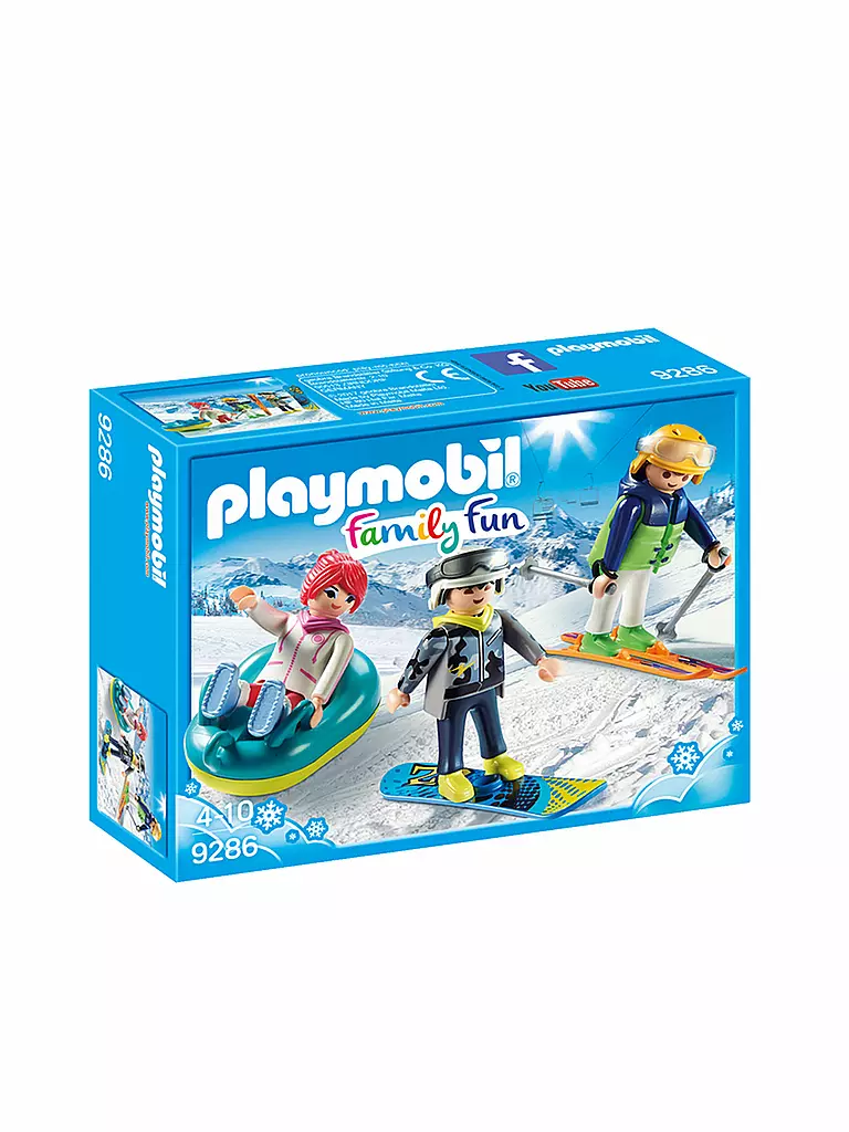 PLAYMOBIL | Freizeit Wintersportler 9286 | transparent