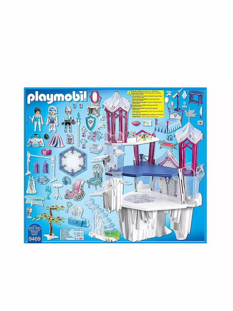 PLAYMOBIL | Funkelnder Kristallpalast 9469 | transparent
