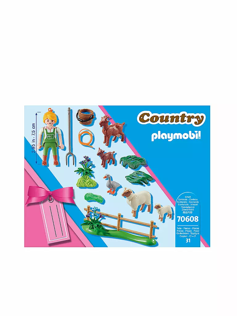 PLAYMOBIL | Geschenkset "Bäuerin mit Weidetieren" 70608 | keine Farbe