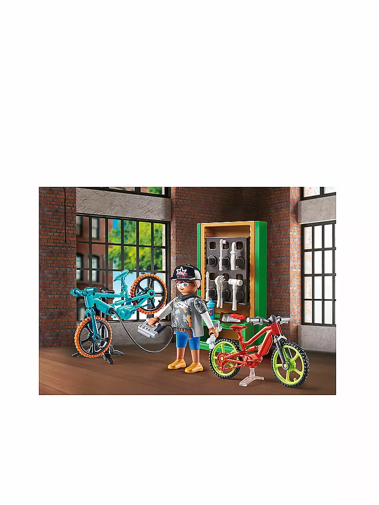 PLAYMOBIL | Geschenkset "E-Bike-Werkstatt" 70674 | keine Farbe