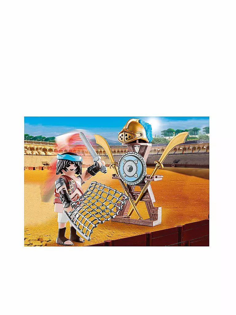 PLAYMOBIL | Gladiator mit Waffenständer 70302 | keine Farbe