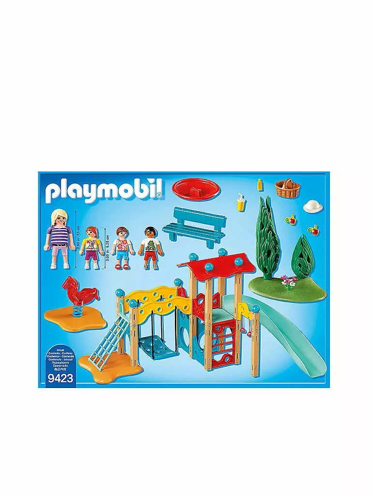 PLAYMOBIL | Grosser Spielplatz 9423 | transparent