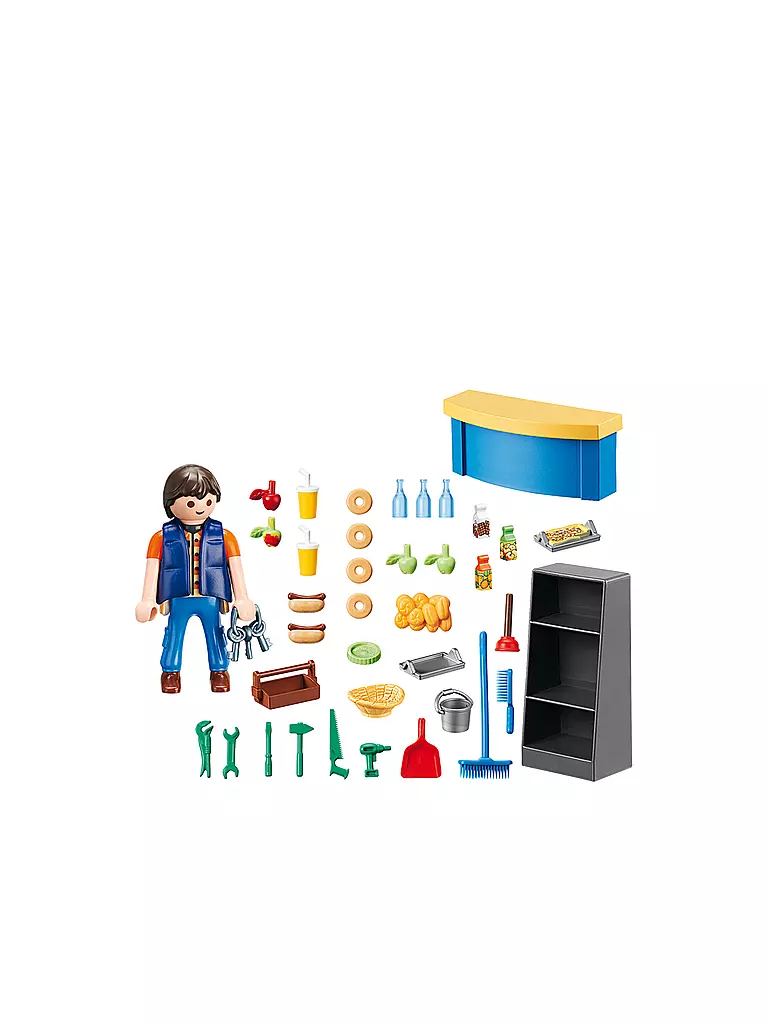 PLAYMOBIL | Hausmeister Kiosk 9457 | keine Farbe