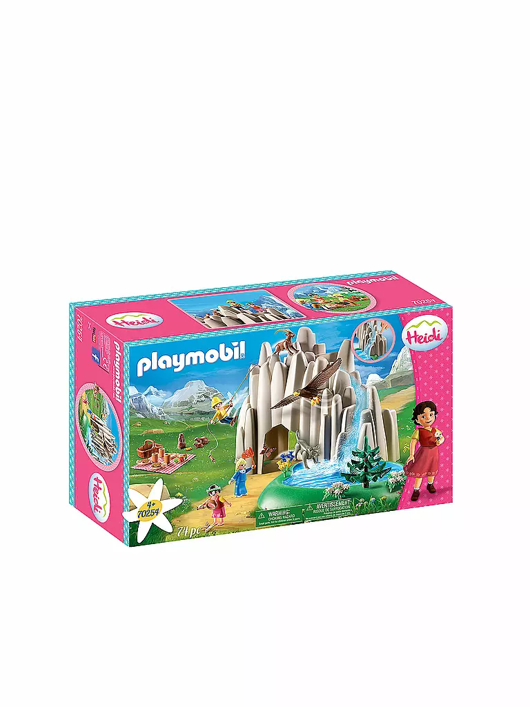 PLAYMOBIL | Heidi - Am Kristallsee mit Heidi, Peter und Clara 70254 | bunt