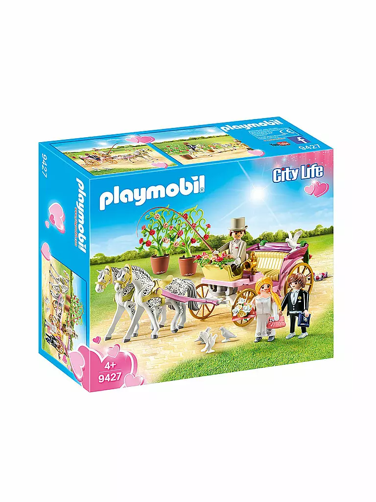 PLAYMOBIL | Hochzeitskutsche 9427 | transparent