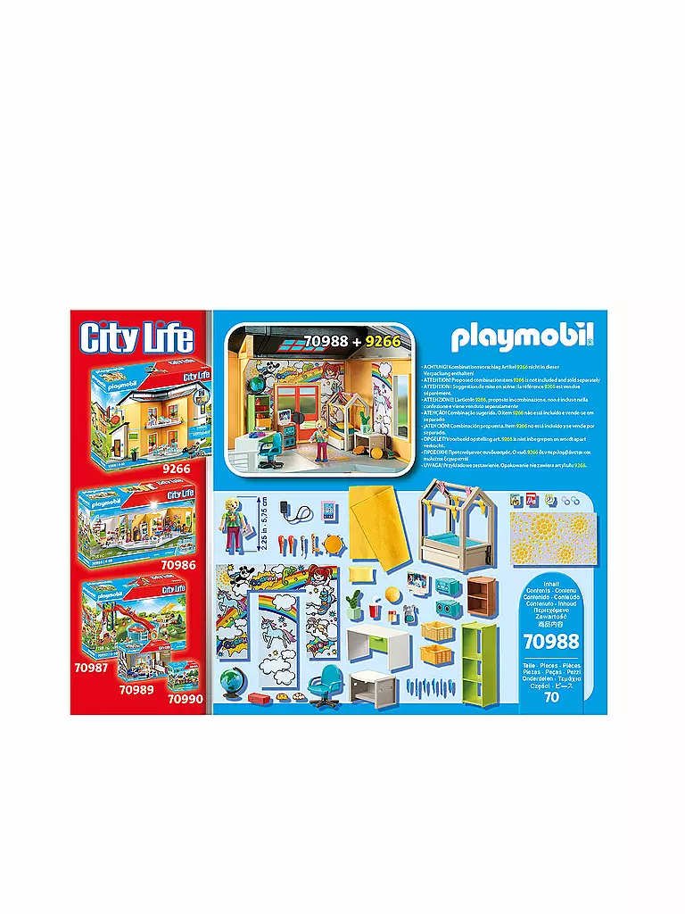 PLAYMOBIL | Jugendzimmer 70988 | keine Farbe