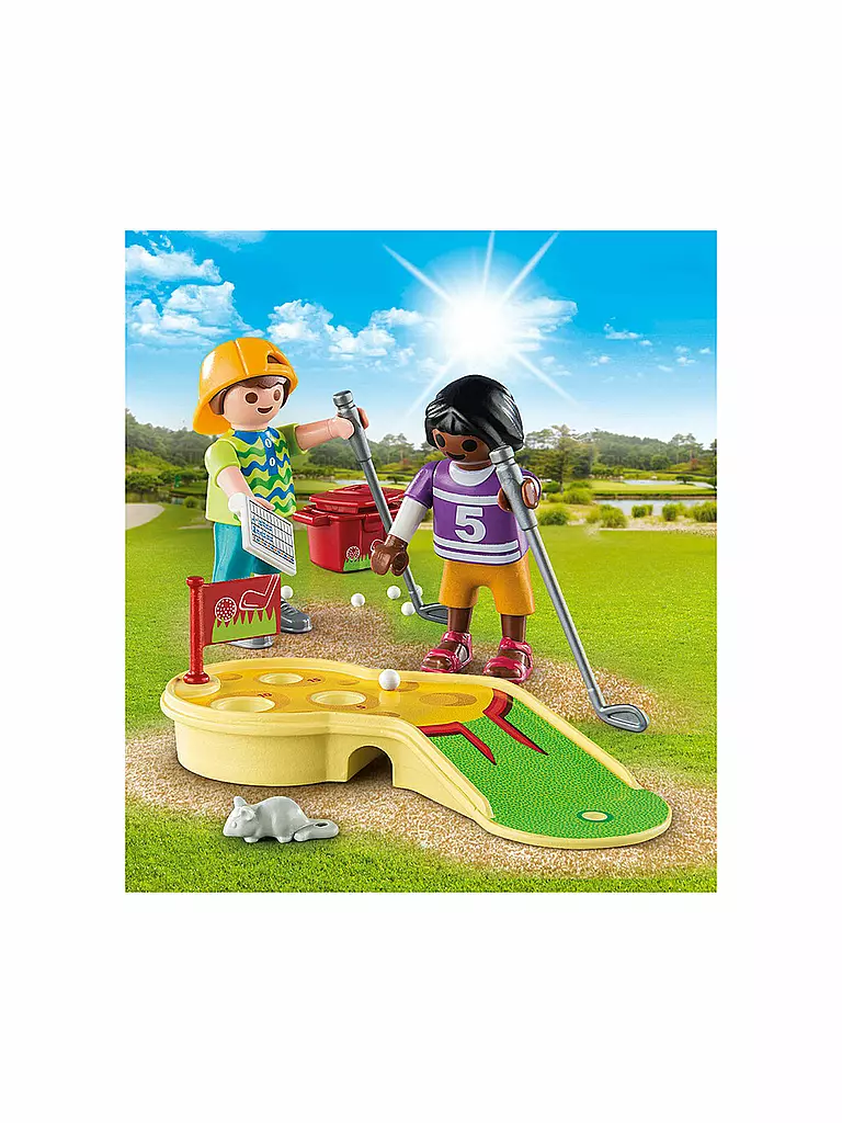 PLAYMOBIL | Kinder beim Minigolfspiel 9439 | keine Farbe