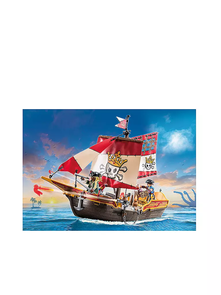 PLAYMOBIL | Kleines Piratenschiff 71418 | keine Farbe