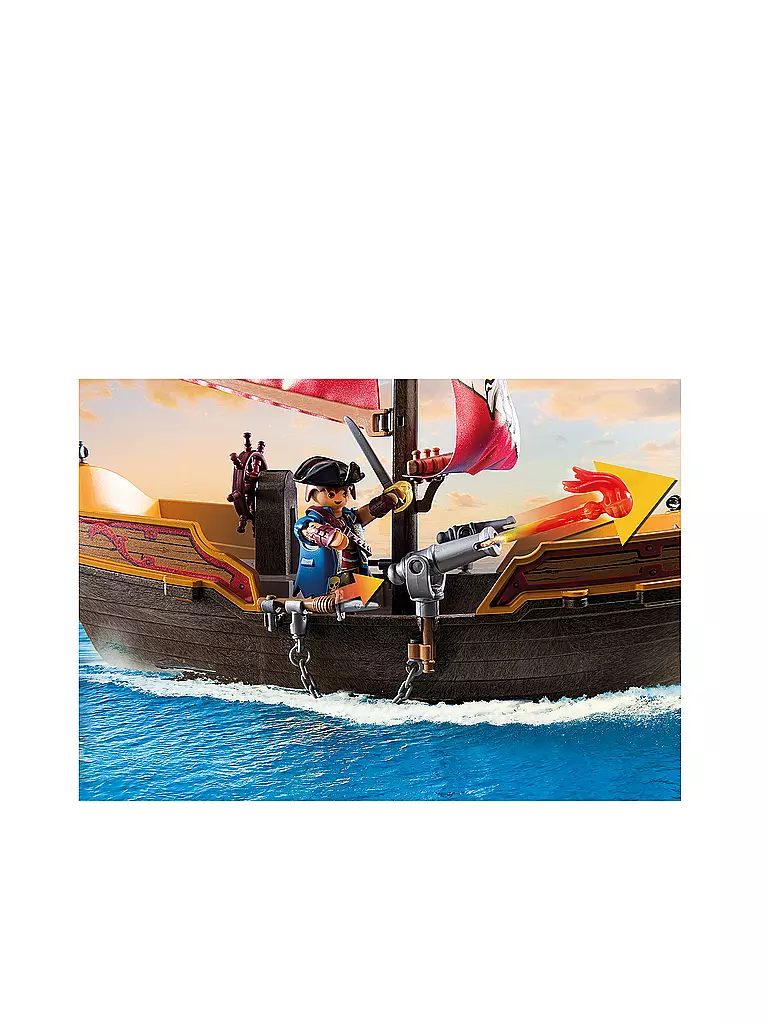 PLAYMOBIL | Kleines Piratenschiff 71418 | keine Farbe