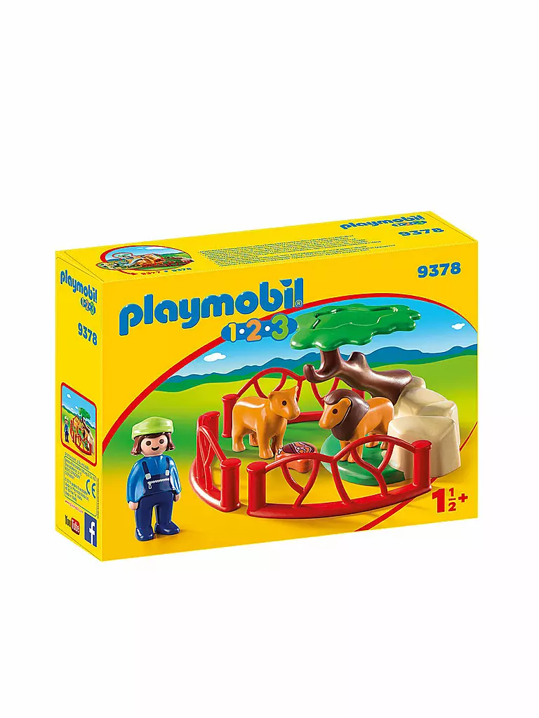 PLAYMOBIL | Löwengehege 9378 | transparent