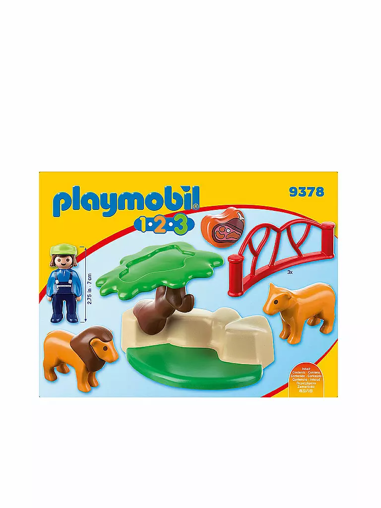 PLAYMOBIL | Löwengehege 9378 | transparent