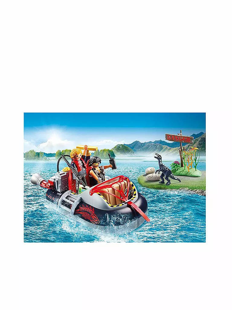 PLAYMOBIL | Luftkissenboot mit Unterwassermotor 9435 | transparent