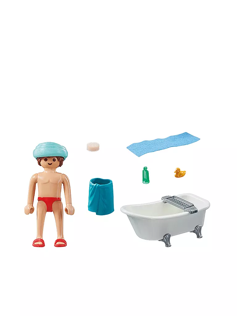 PLAYMOBIL | Mann in der Badewanne 71167 | keine Farbe