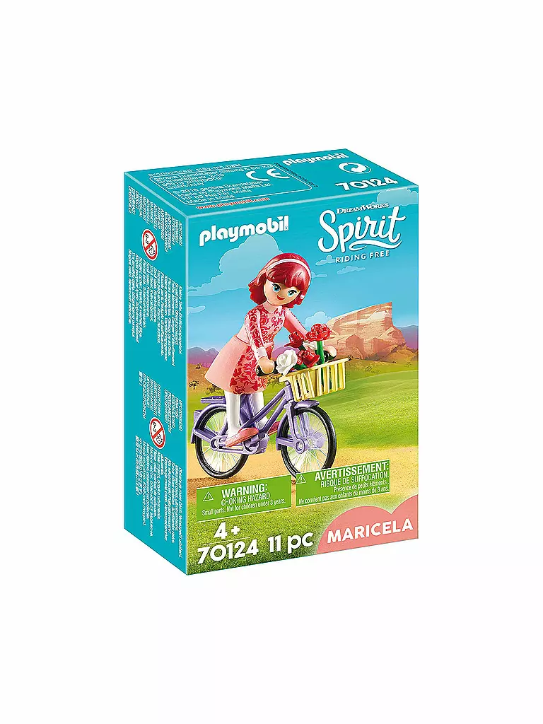 PLAYMOBIL | Marivela mit Fahrrad 70124 | blau