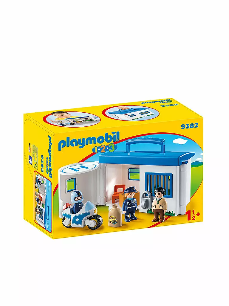 PLAYMOBIL | Meine Mitnehm-Polizeistation 9382 | keine Farbe