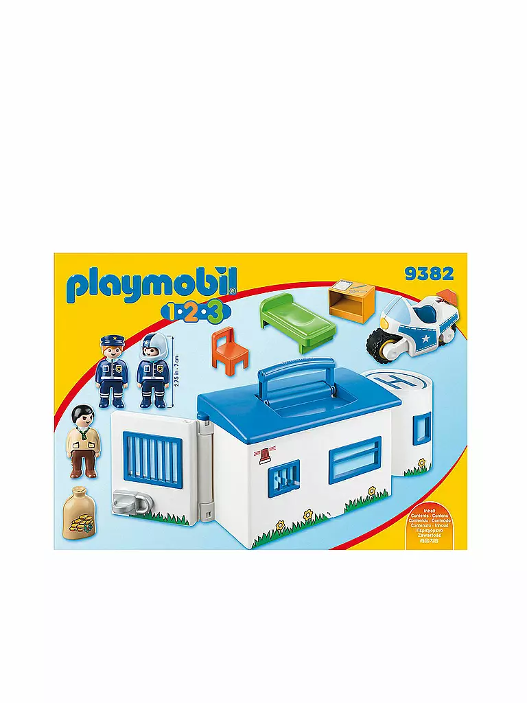 PLAYMOBIL | Meine Mitnehm-Polizeistation 9382 | keine Farbe