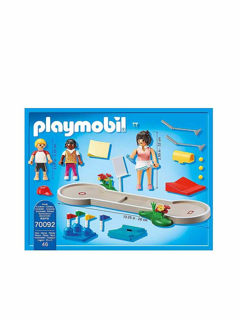 PLAYMOBIL | Minigolf 70092  | blau