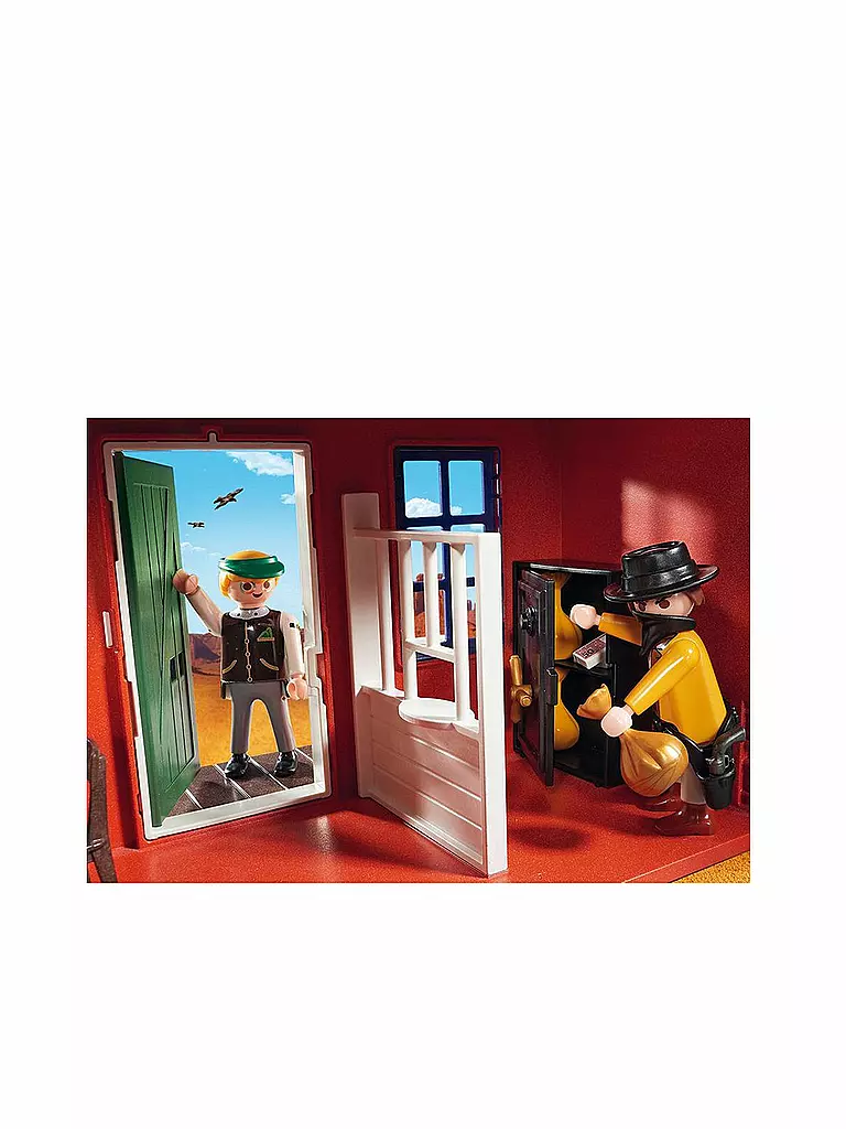 PLAYMOBIL | Mitnehm-Westerncity  70012 | transparent