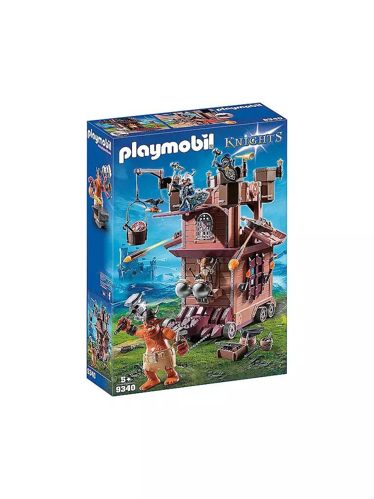 PLAYMOBIL | Mobile Zwergenfestung 9340 | transparent