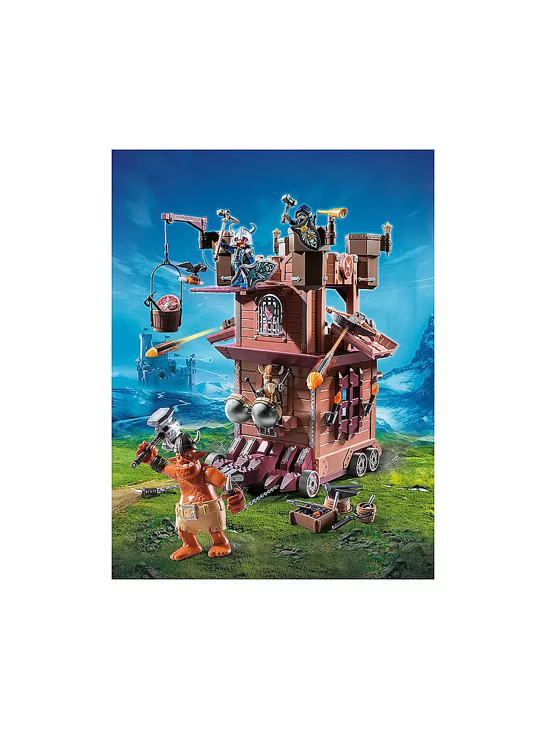 PLAYMOBIL | Mobile Zwergenfestung 9340 | transparent