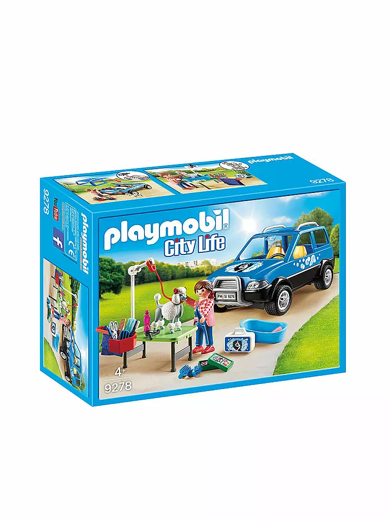 PLAYMOBIL | Mobiler Hundesalon 9278 | transparent