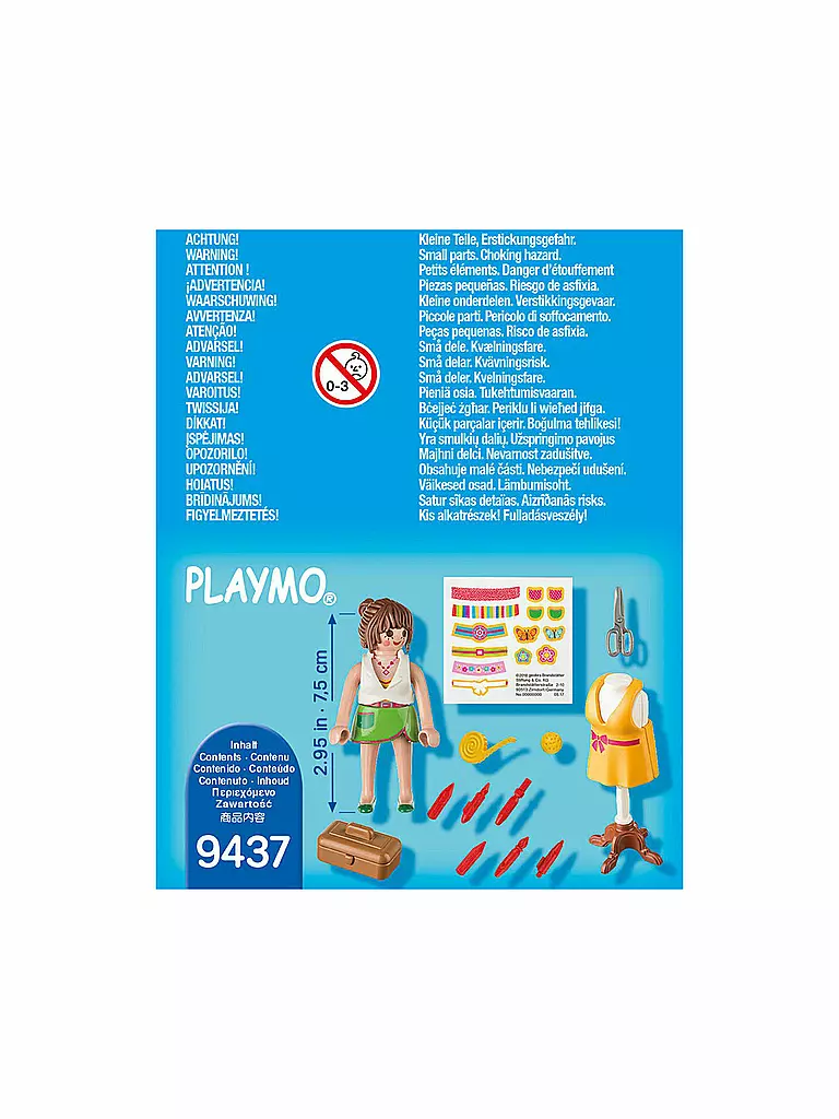 PLAYMOBIL | Modedesignerin 9437 | transparent
