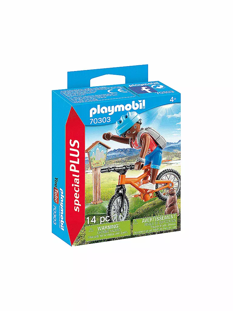 PLAYMOBIL | Mountainbiker auf Bergtour 70303 | keine Farbe