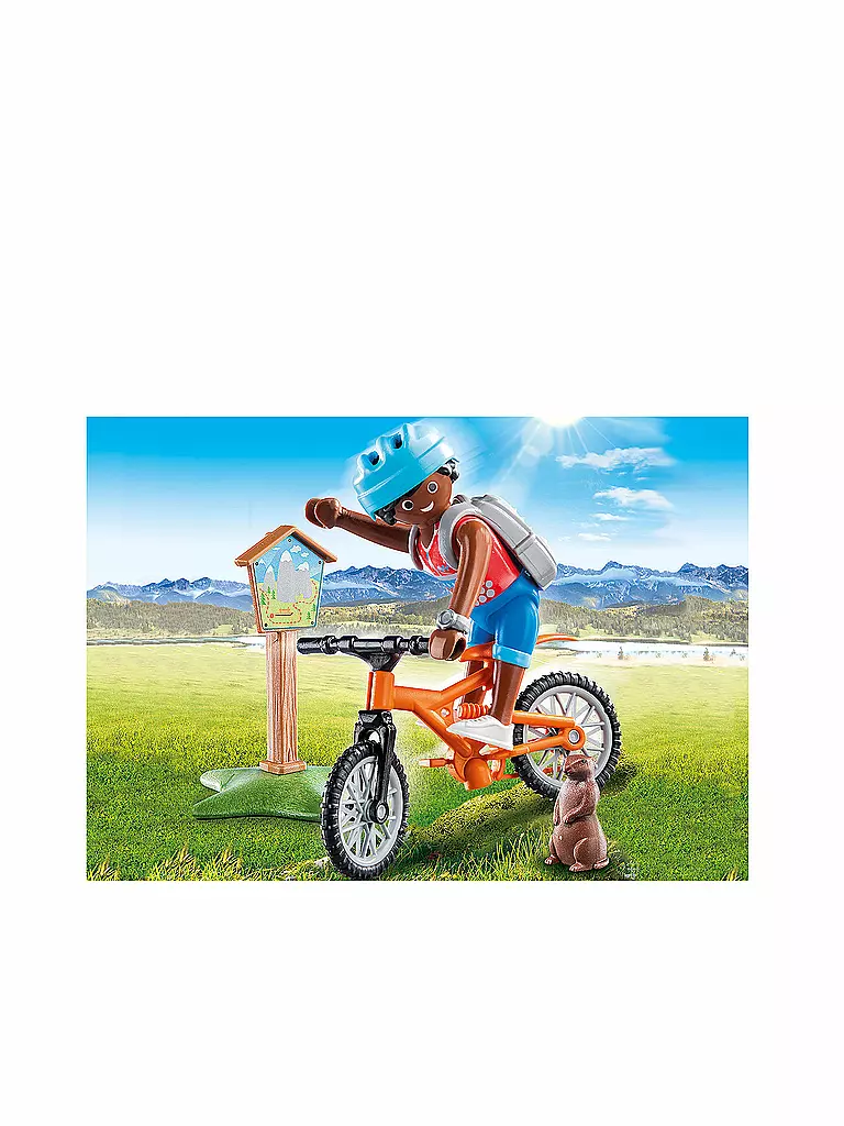 PLAYMOBIL | Mountainbiker auf Bergtour 70303 | keine Farbe
