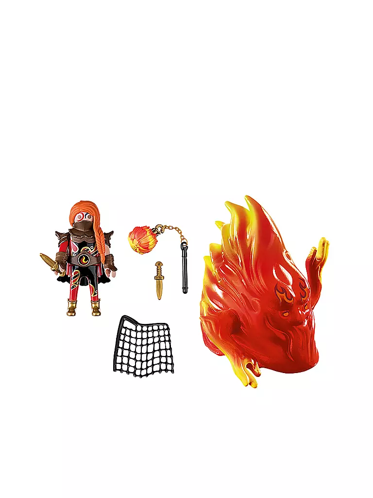 PLAYMOBIL | Novelmore - Burnham Raiders Feuergeist und die Hüterin des Feuers 70227 | keine Farbe