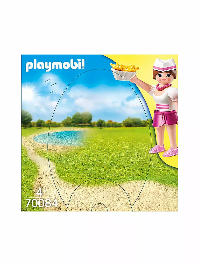 PLAYMOBIL | Osterei - Kellnerin mit Diner-Theke 70084 | pink