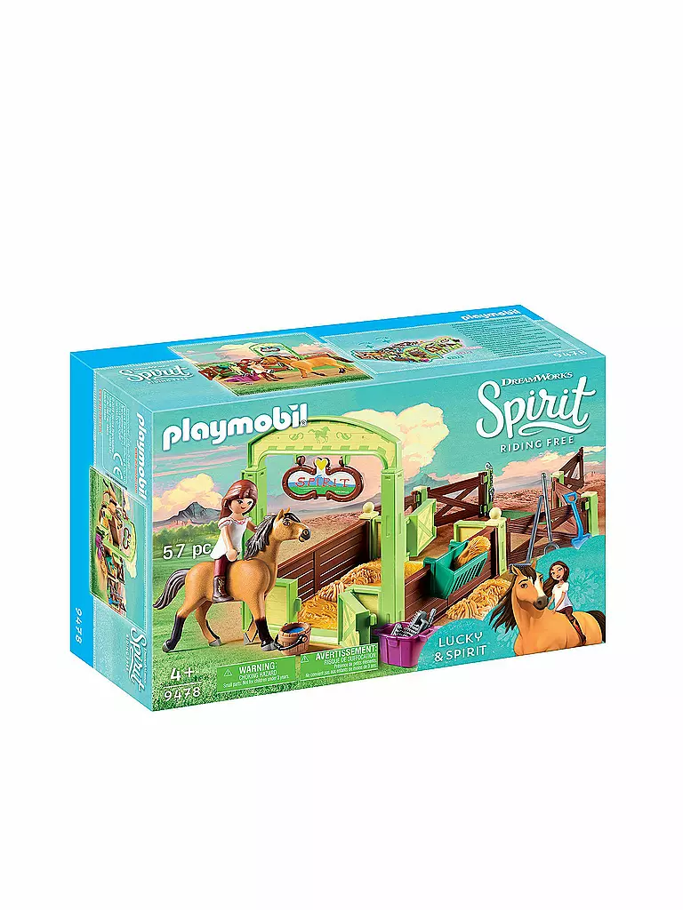 PLAYMOBIL | Pferdebox - Lucky und Spirit 9478 | keine Farbe