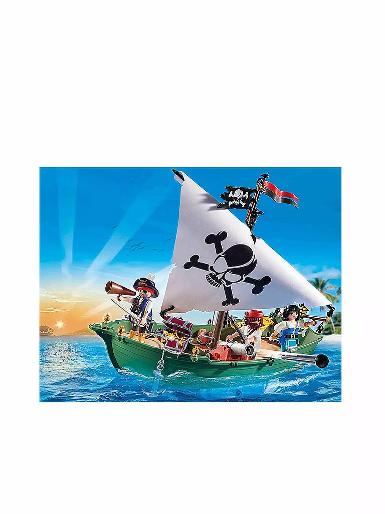 PLAYMOBIL | Piratenschiff 70151 | blau