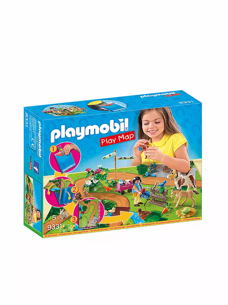 PLAYMOBIL | Play Map - Ponyausflug 9331 | keine Farbe
