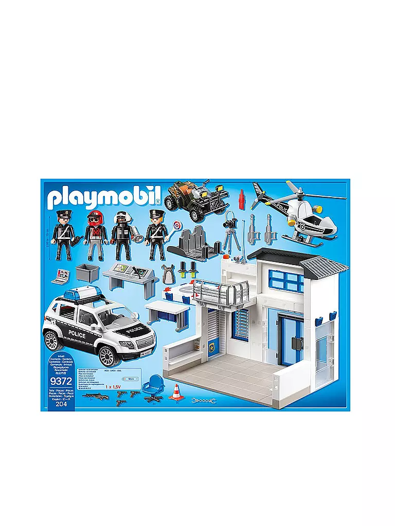 PLAYMOBIL | Polizeistation 9372 | keine Farbe