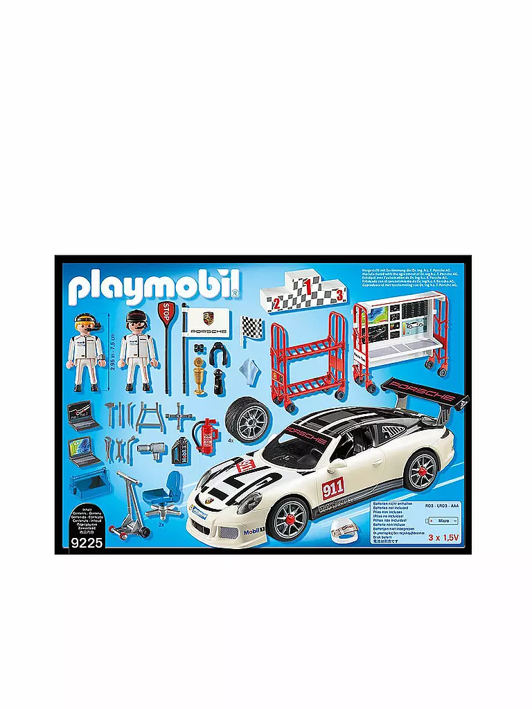 PLAYMOBIL | Porsche 911 GT3 Cup 9225 | transparent