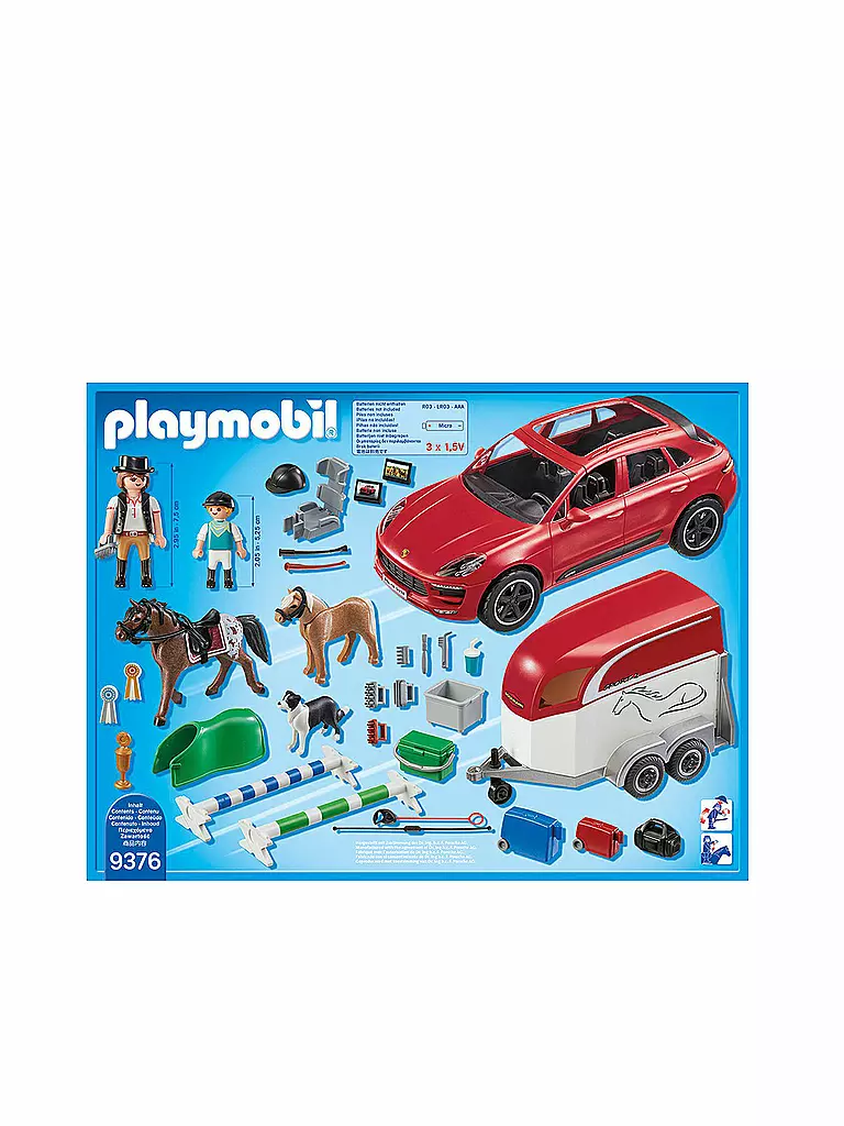 PLAYMOBIL | Porsche Macan GTS 9376 | transparent