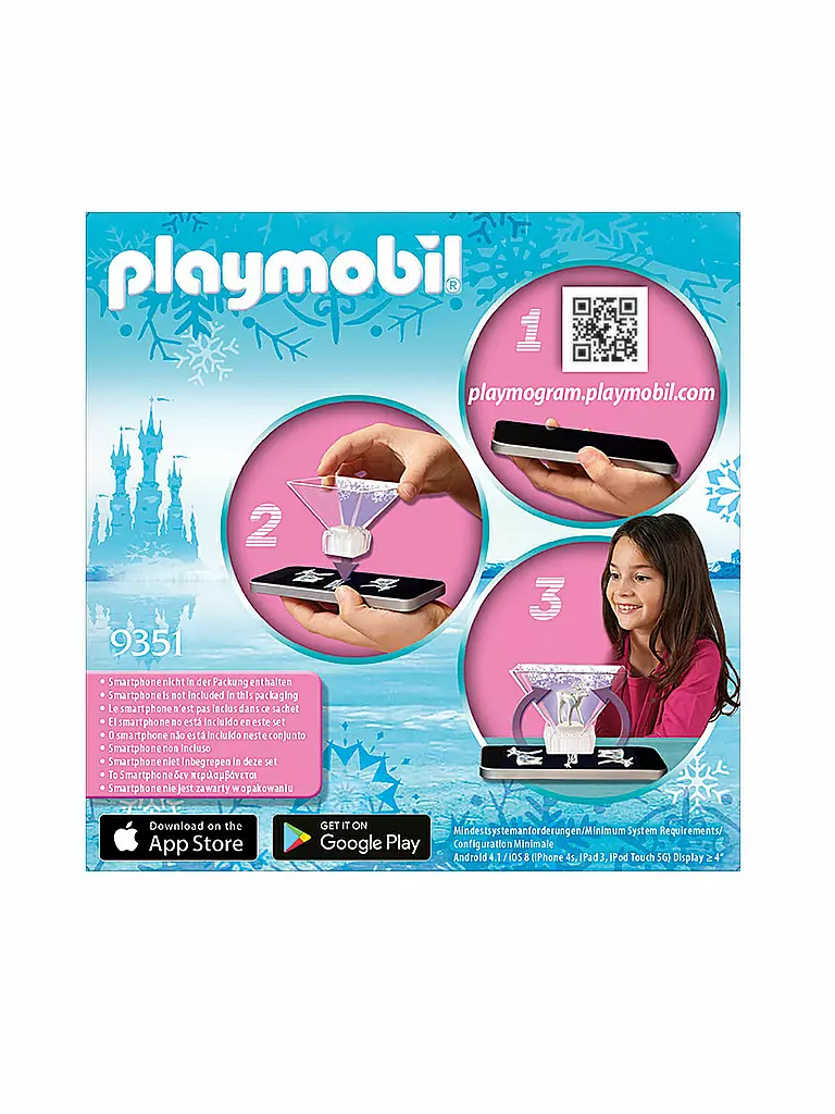 PLAYMOBIL | Prinzessin Eisblume 9351 | transparent