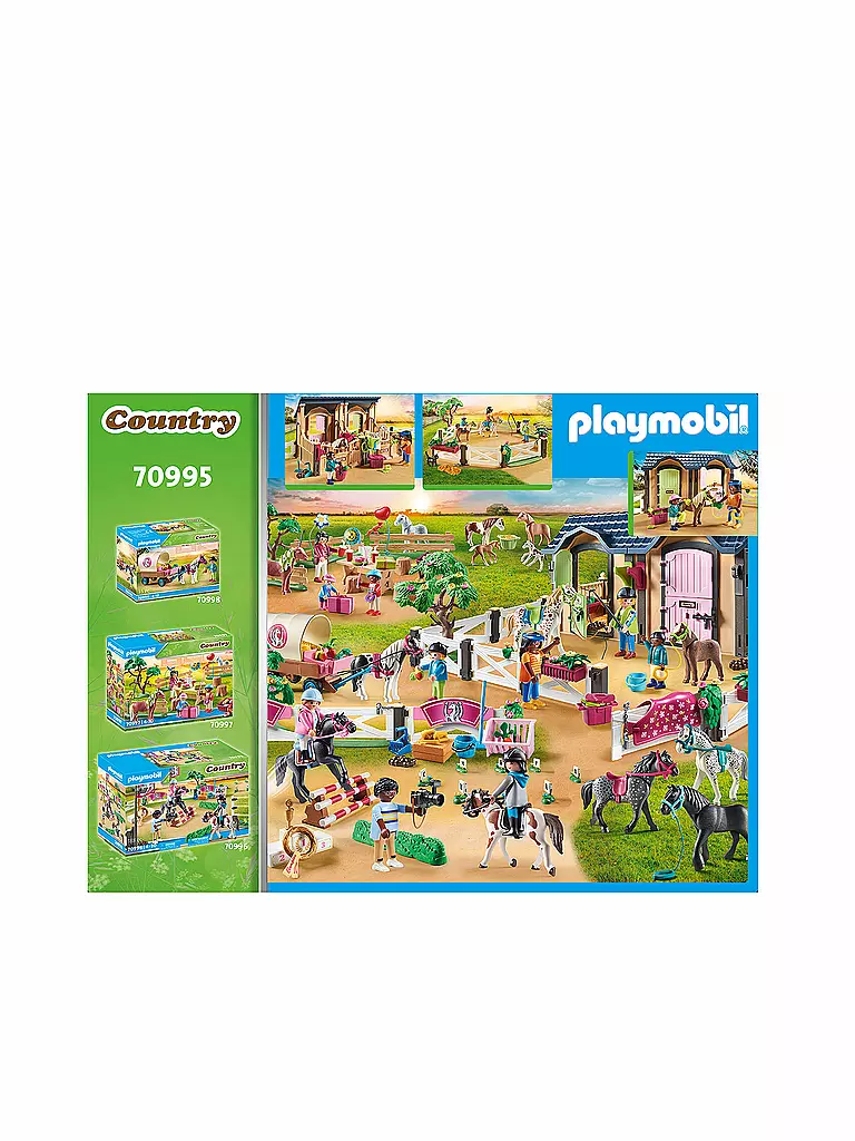 PLAYMOBIL | Reitunterricht mit Pferdeboxen 70995 | keine Farbe