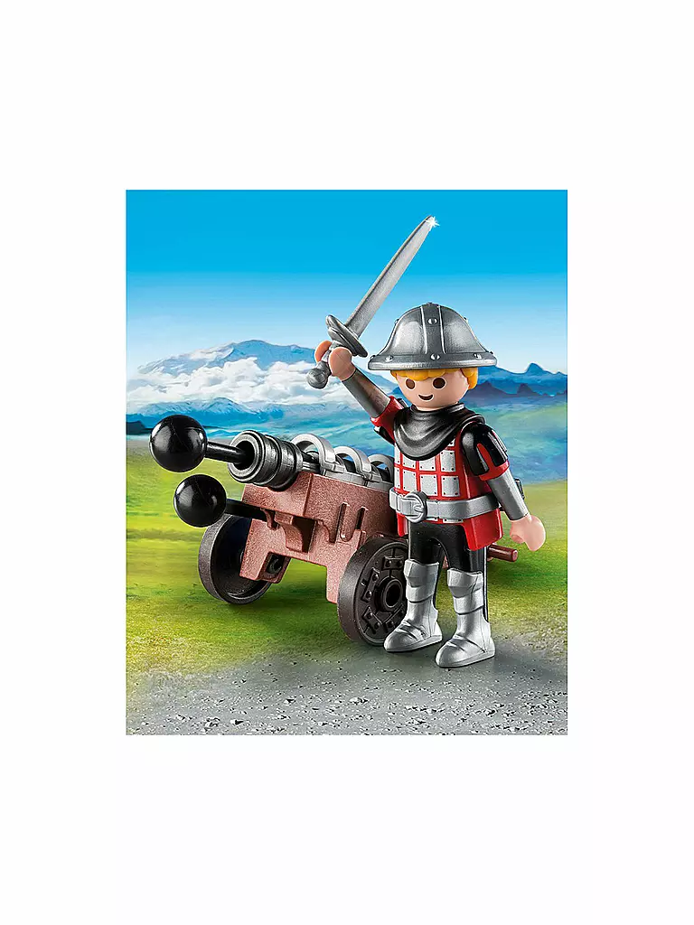 PLAYMOBIL | Ritter mit Kanone 9441 | transparent