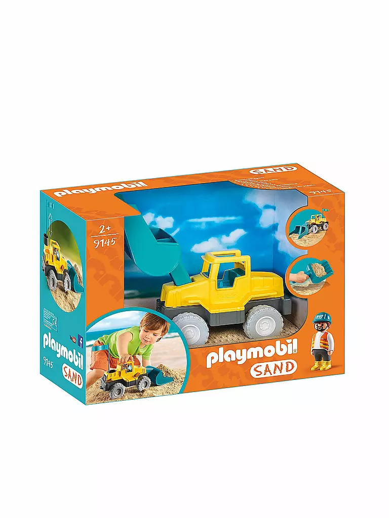 PLAYMOBIL | Sand - Schaufelbagger 9145 | transparent