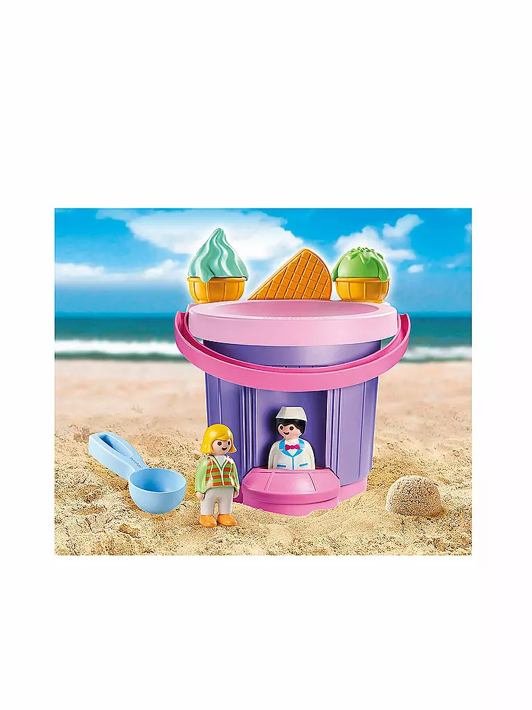 PLAYMOBIL | Sandeimerchen Eisdiele 9406 | transparent