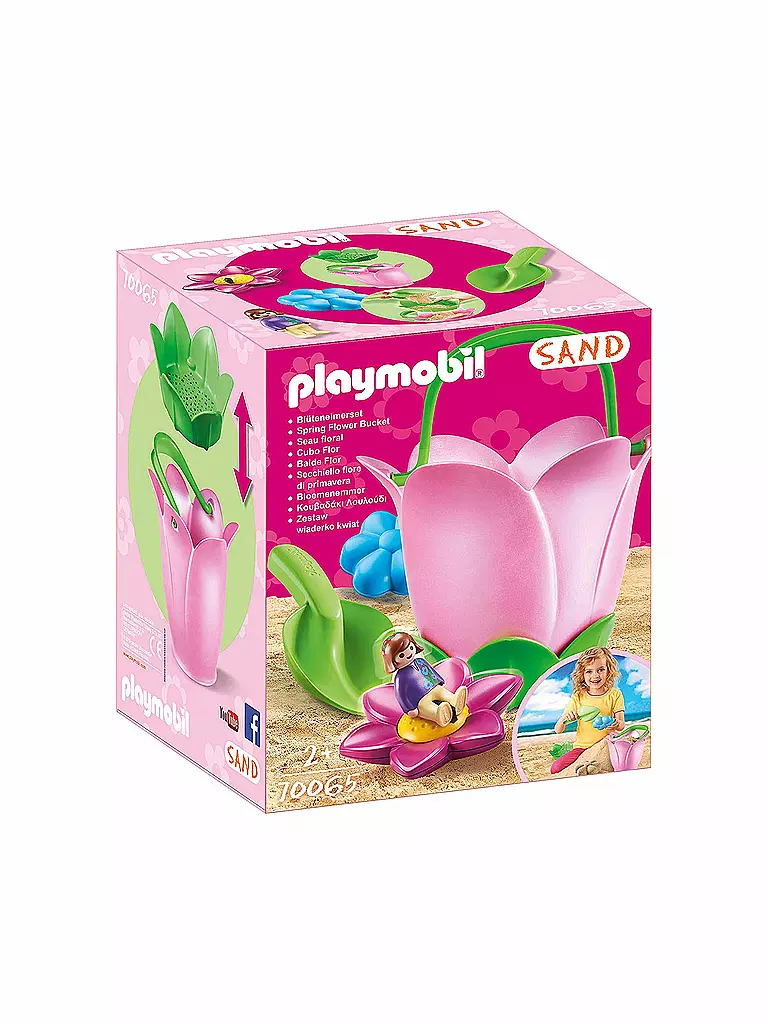 PLAYMOBIL | Sandeimerchen Frühlingblume 70065 | pink