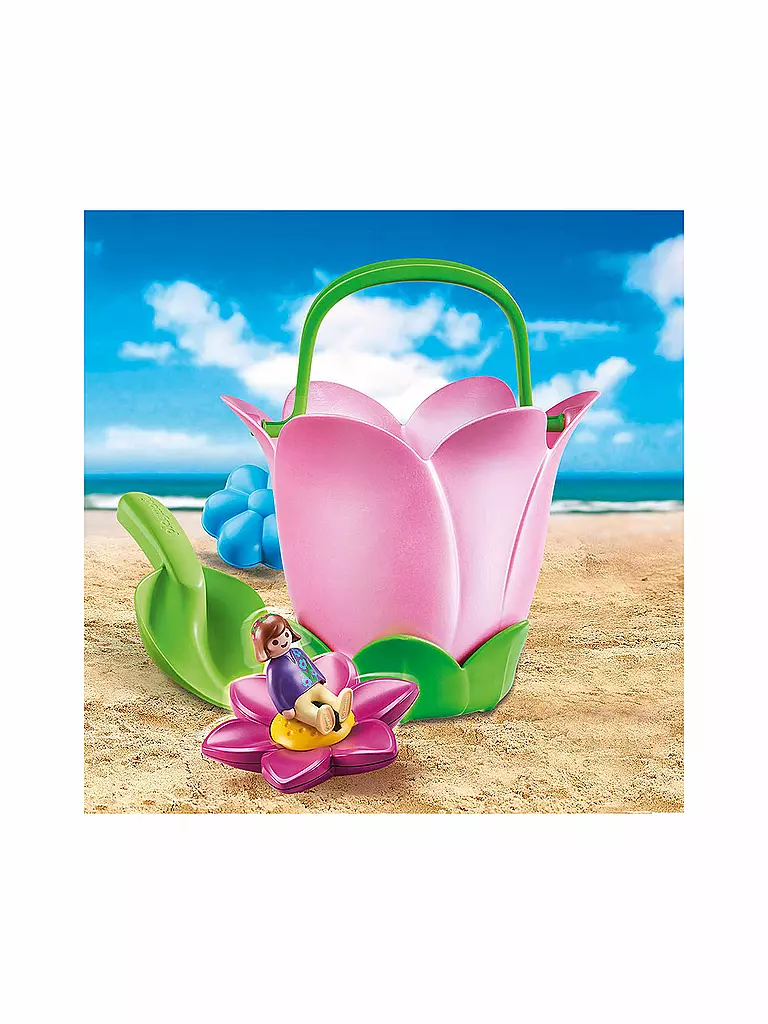 PLAYMOBIL | Sandeimerchen Frühlingblume 70065 | pink