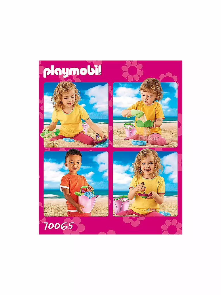 PLAYMOBIL | Sandeimerchen Frühlingblume 70065 | pink