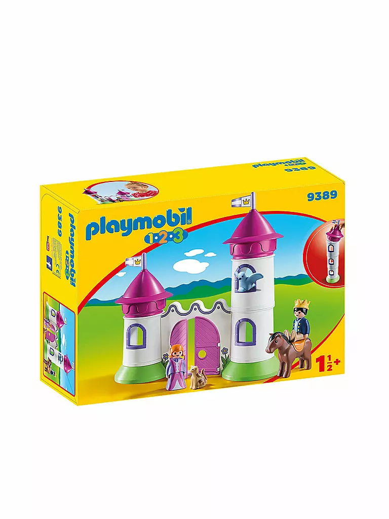 PLAYMOBIL | Schlösschen mit Stapelturm 9389 | transparent