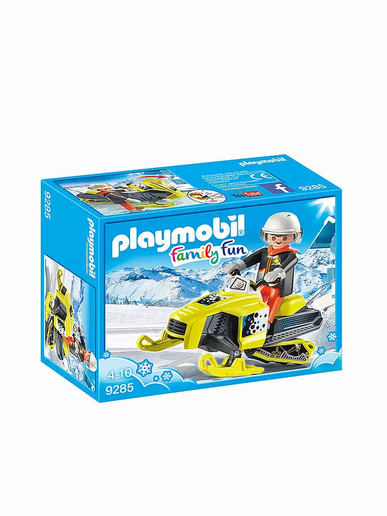 PLAYMOBIL | Schneemobil 9285 | transparent