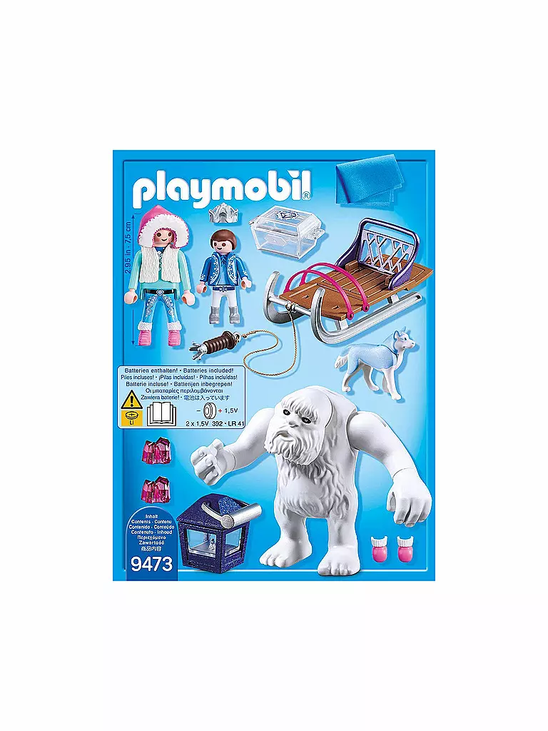 PLAYMOBIL | Schneetroll mit Schlitten 9473 | keine Farbe