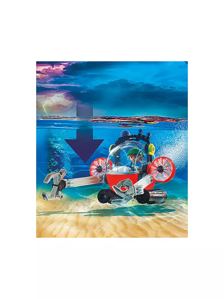 PLAYMOBIL | Seenot: Umwelteinsatz mit Tauchboot 70142 | keine Farbe
