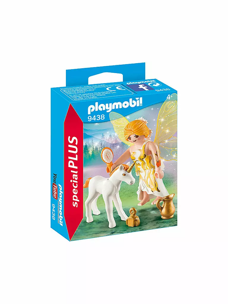 PLAYMOBIL | Sonnenfee mit Einhornfohlen 9438 | transparent
