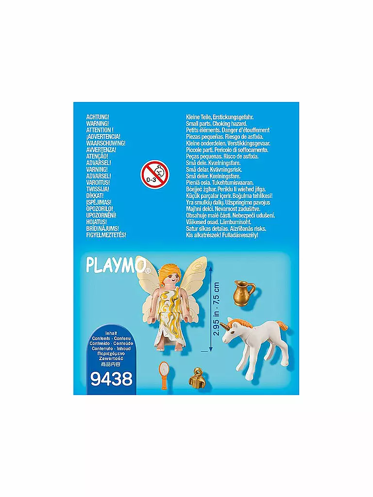 PLAYMOBIL | Sonnenfee mit Einhornfohlen 9438 | transparent